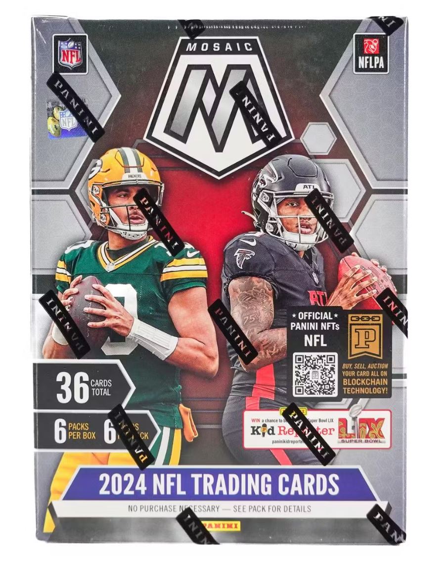 2024 Panini Mosaic Football 6-Pack Blaster Box
