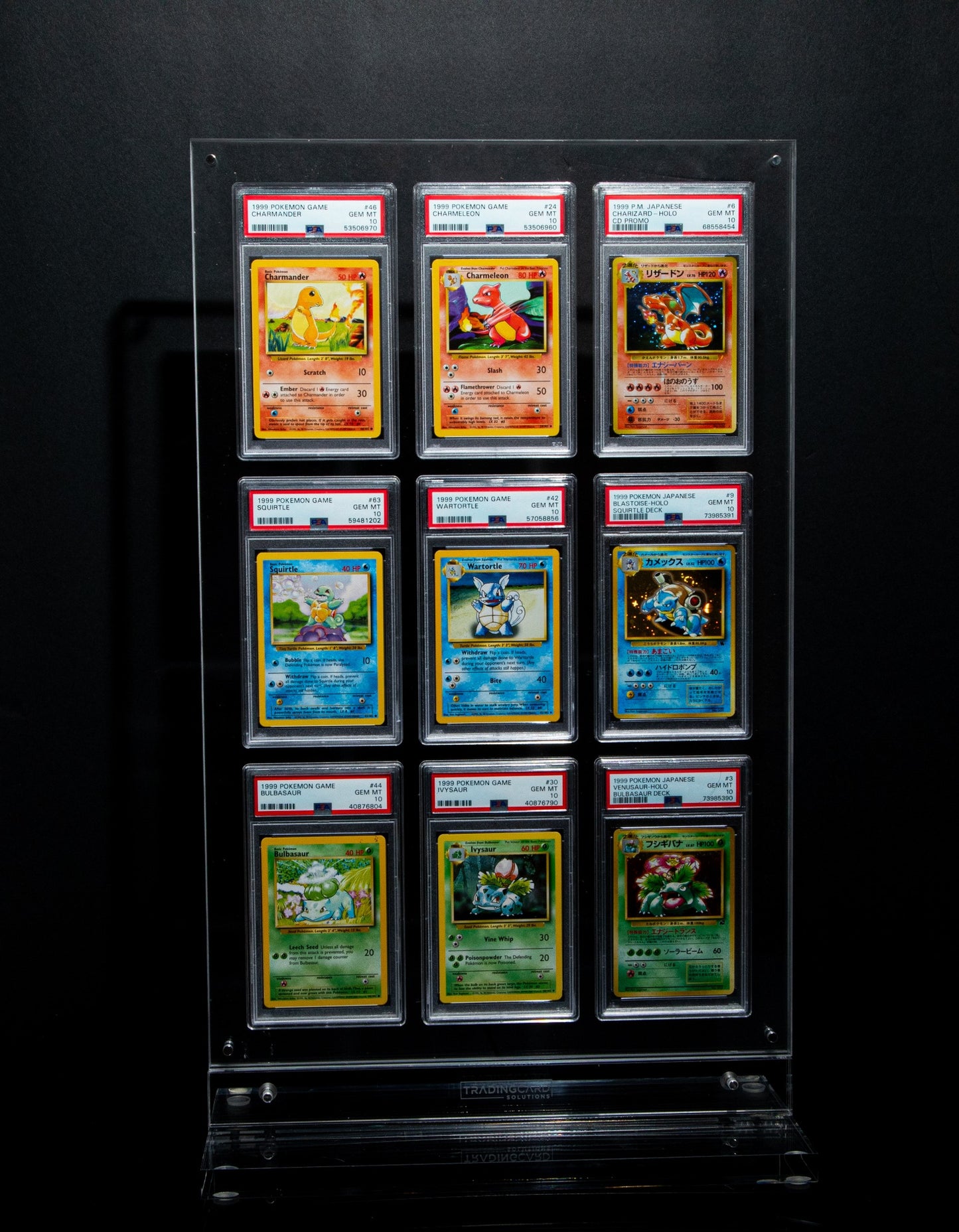 Acrylic 9 Graded Card Display - PSA/CGC/TAG