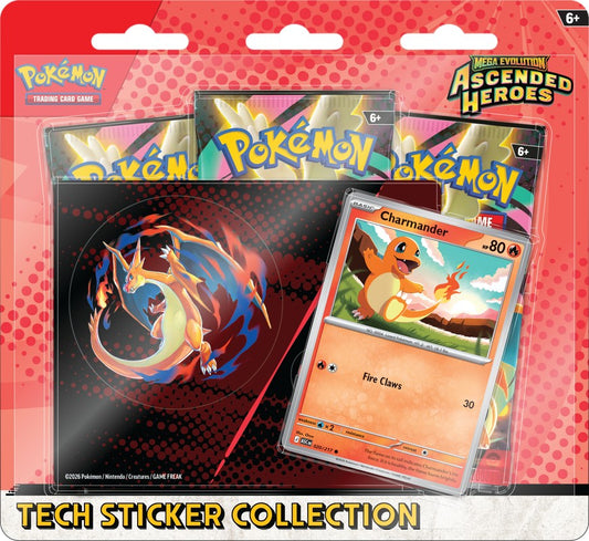ME2.5: Ascended Heroes - Tech Sticker Collection PRESALE: RELEASE DATE 01/30/26