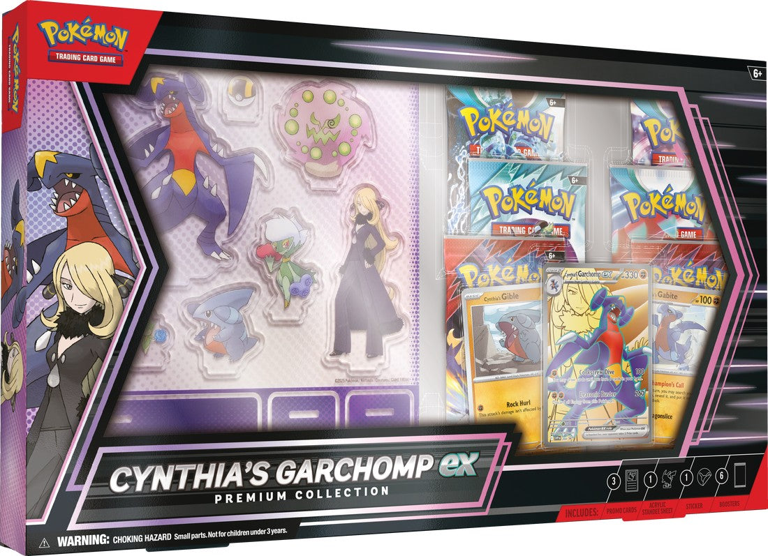 Cynthia's Garchomp EX Premium Collection