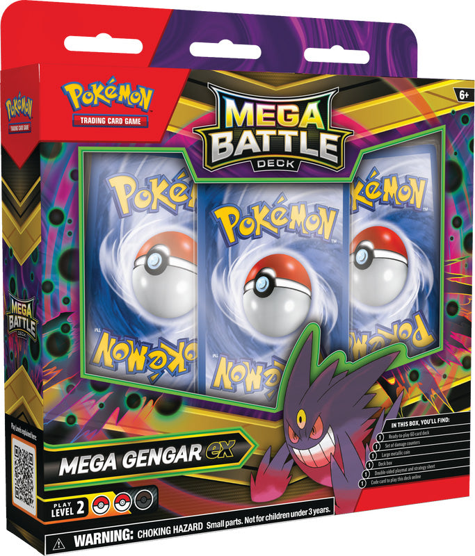 Mega Gengar/Diancie ex Mega Battle Deck