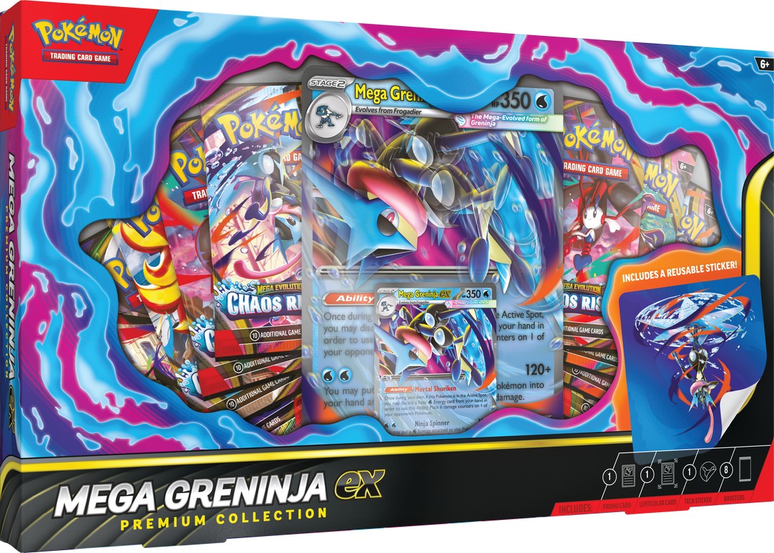 Mega Greninja ex Premium Collection – tradingcardsolutions