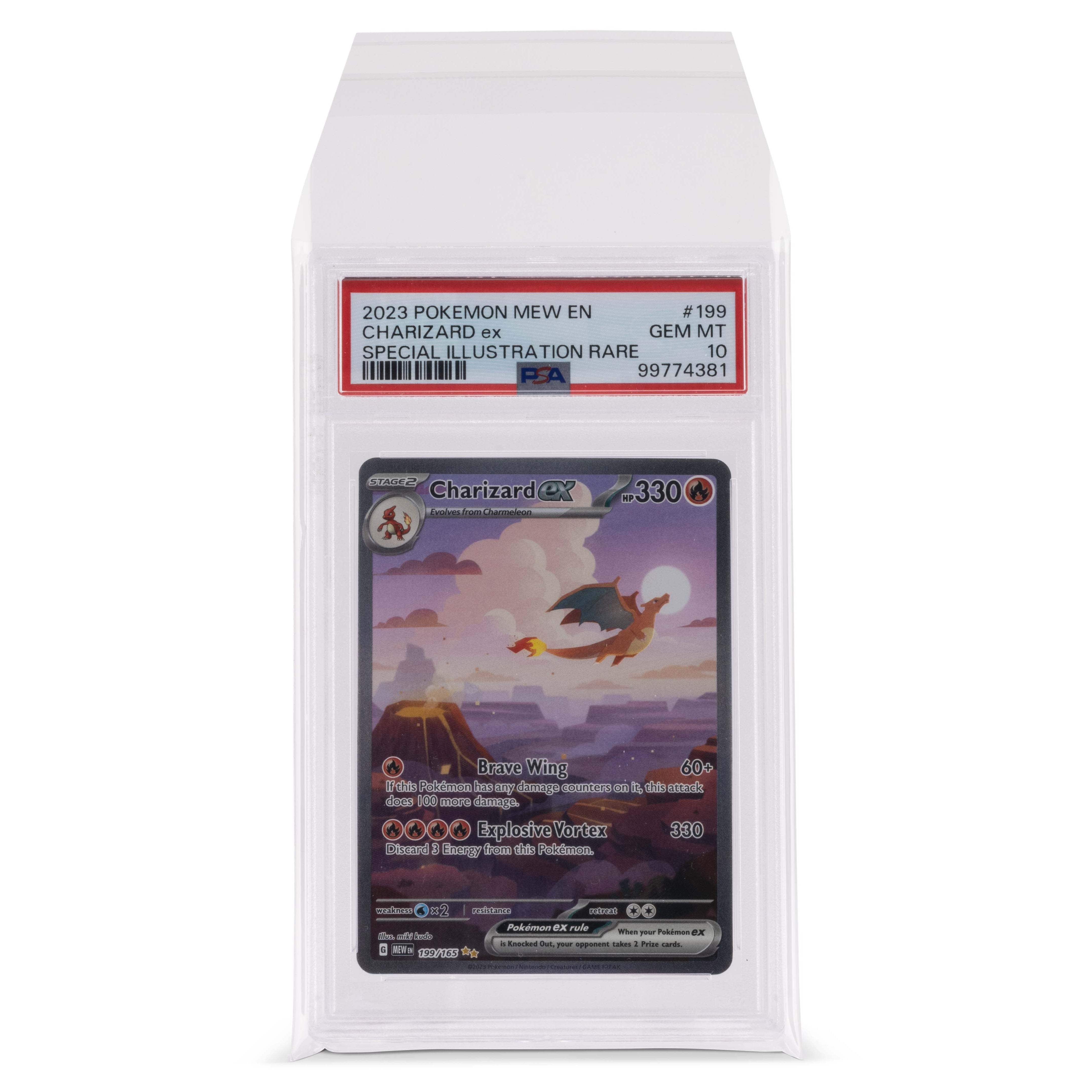 psa card sleeves pokemon Graded Card Slab Sleeves (PSA/TAG/CGC)