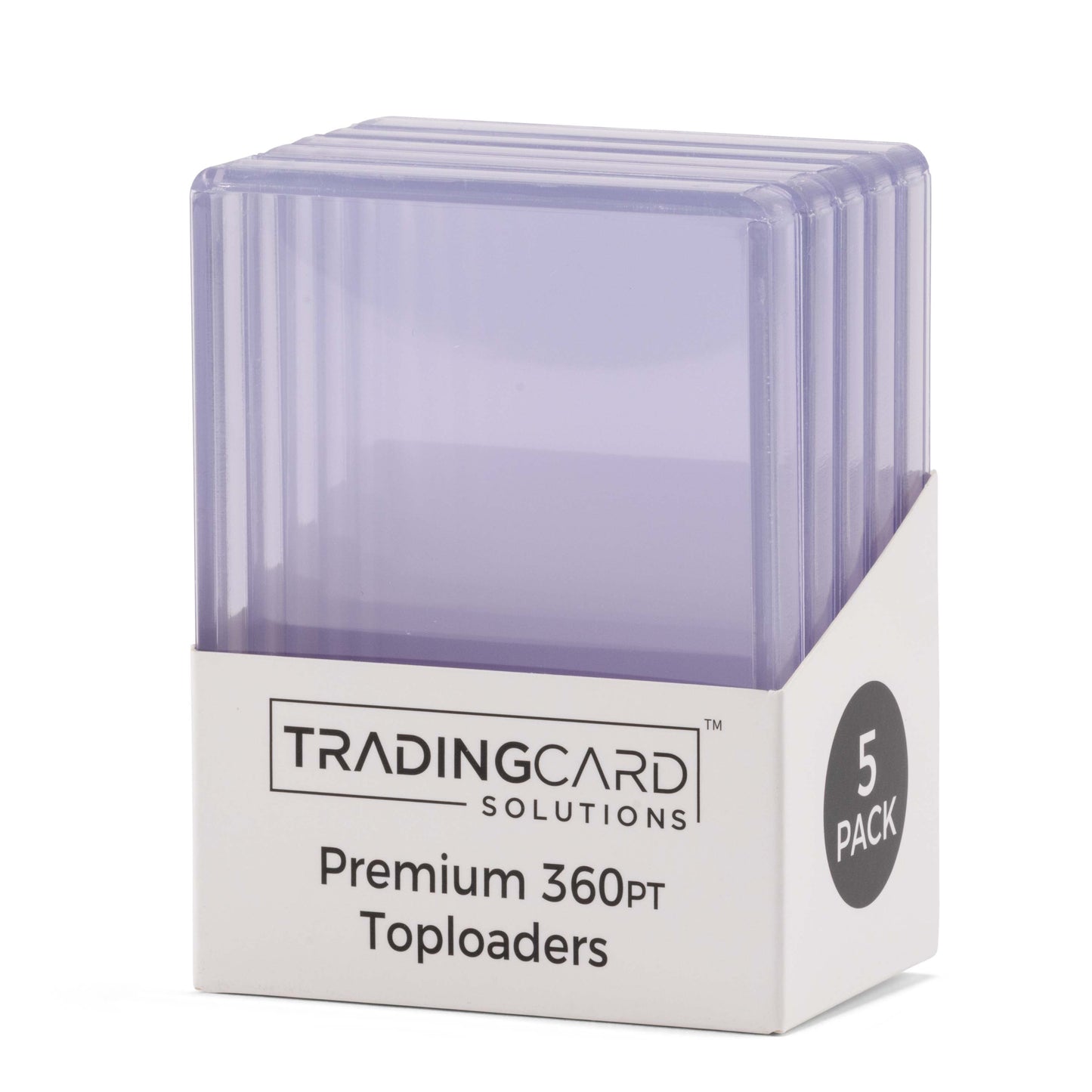 3" x 4" Premium Toploaders 360pt (5 Pack)