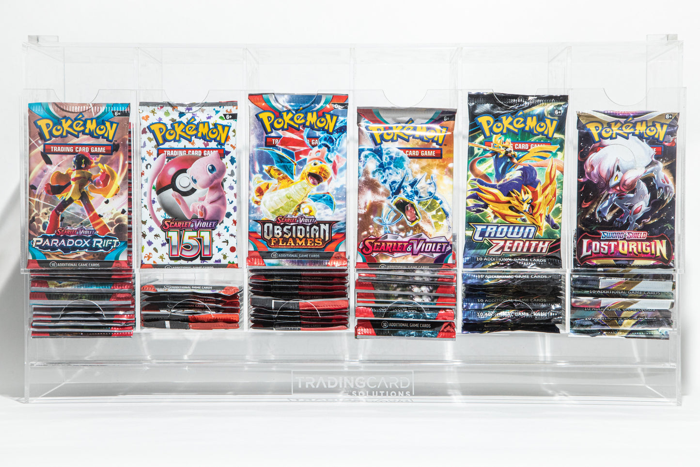 Acrylic Booster Pack Dispenser