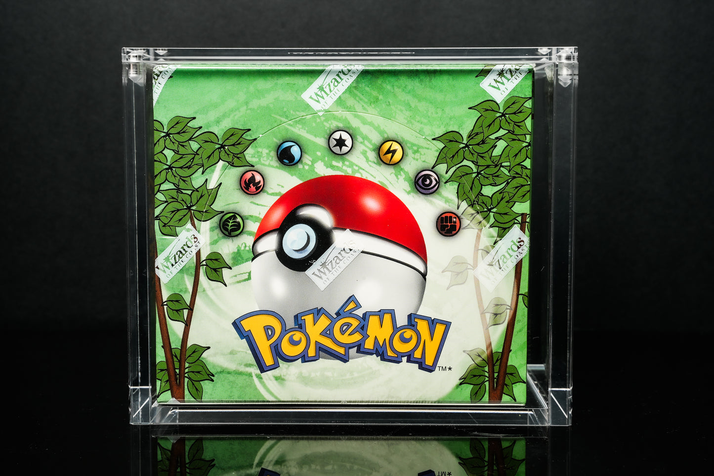 Acrylic Display Case - English Pokémon Booster Box