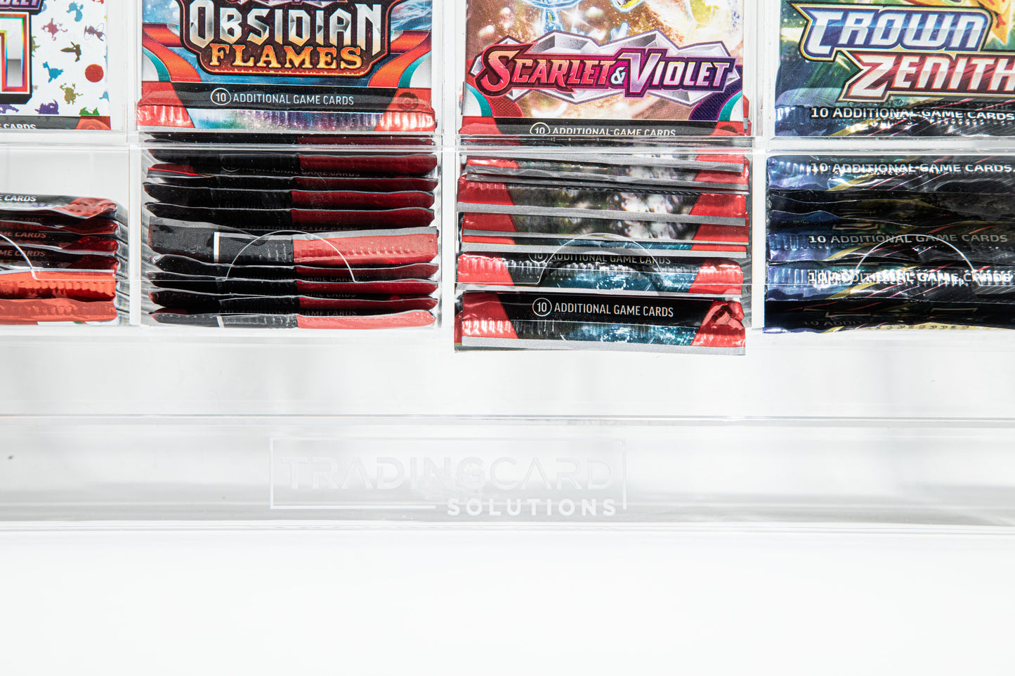 Acrylic Booster Pack Dispenser