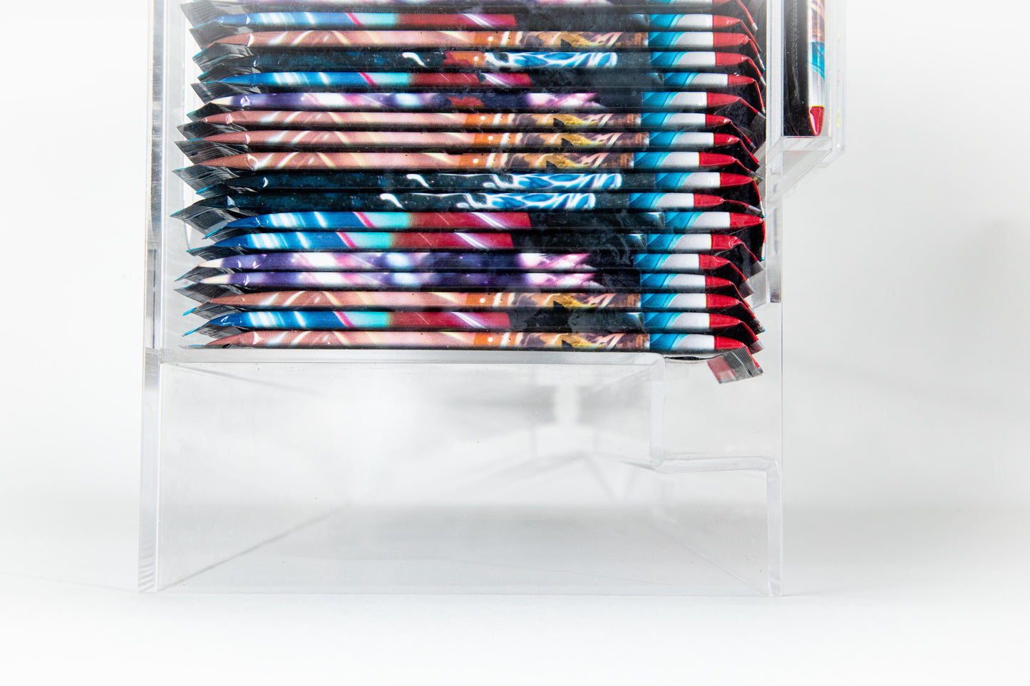 Acrylic Booster Pack Dispenser