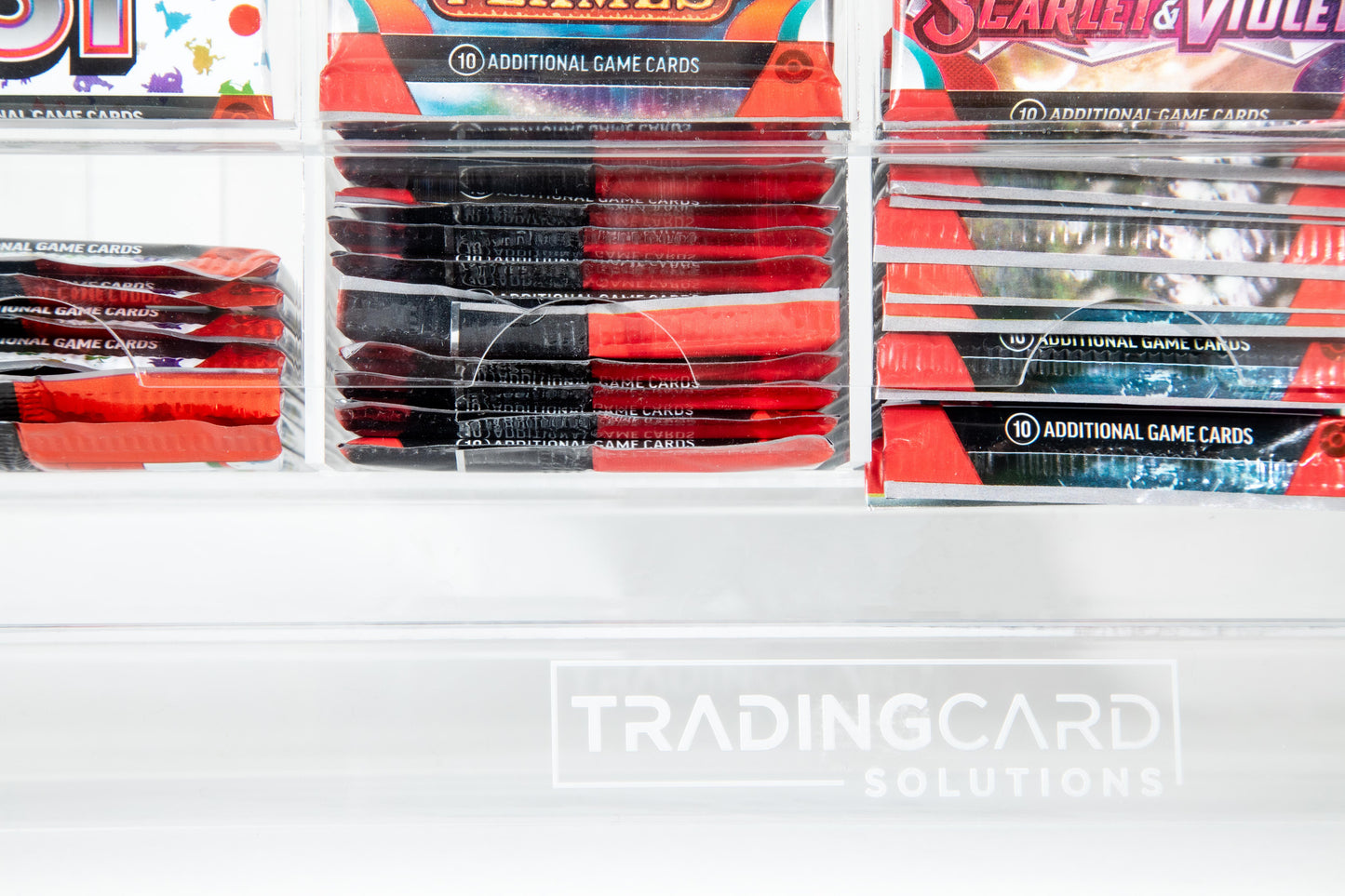 Acrylic Booster Pack Dispenser