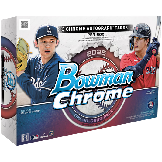 2025 Bowman Chrome Baseball Breaker's Delight Box