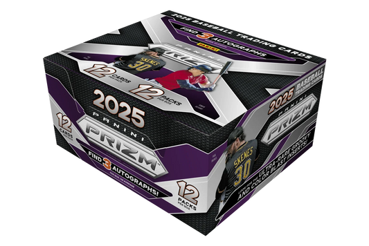 2025 Panini Prizm Baseball Trading Card Hobby Box