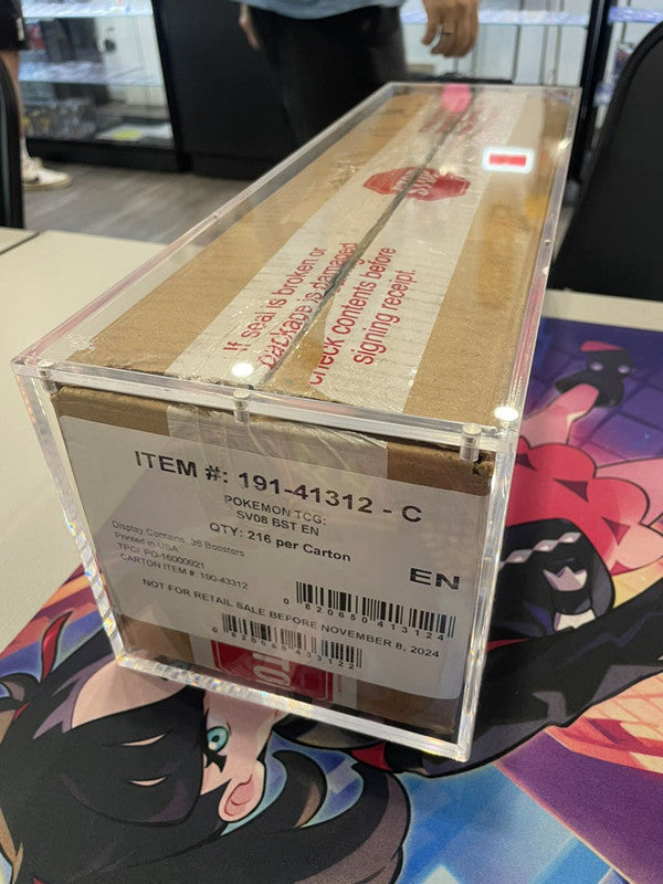 Acrylic Case - Pokémon Booster Box Case - English