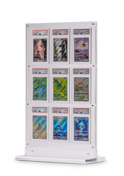 Acrylic 9 Graded Card Display