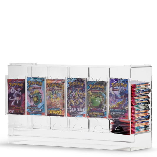 Acrylic Booster Pack Dispenser