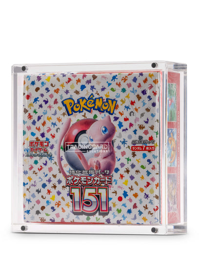 Acrylic Display Case - Japanese Standard Pokémon Booster Box