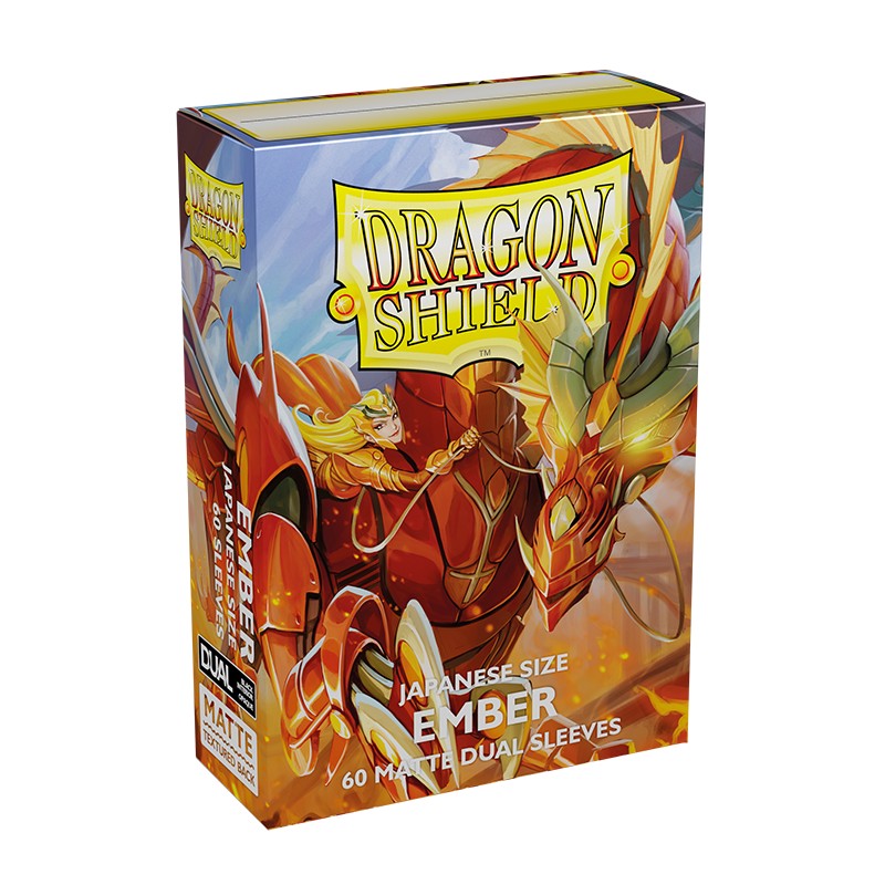Dragon Shield Sleeves: Japanese Matte Dual 60CT Box