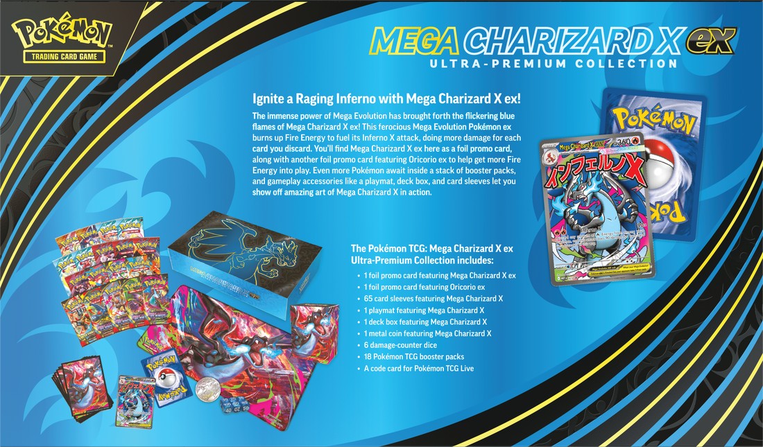 Mega Charizard Ex Ultra Premium Collection