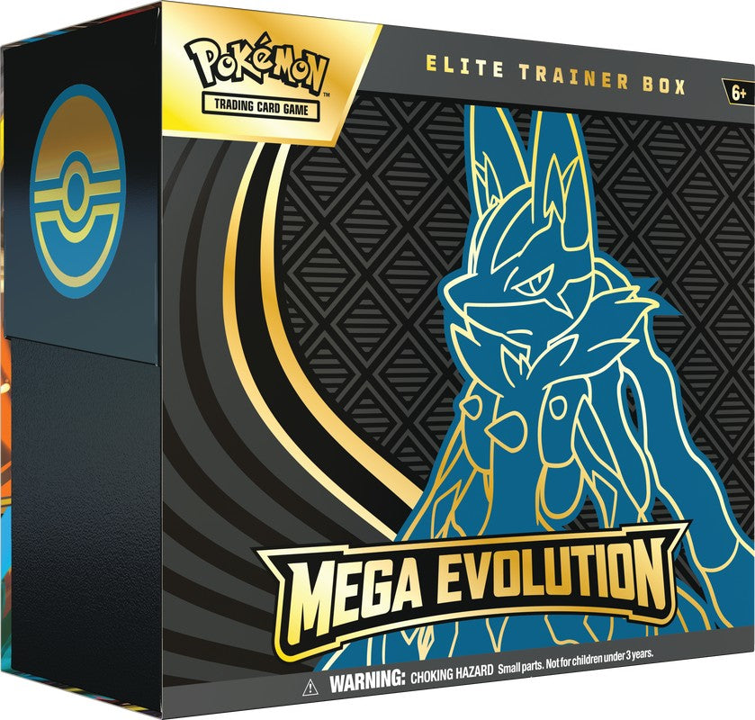 ME01: Mega Evolutions Base Set - Elite Trainer Box (Presale 09/26/2025) DELAYED