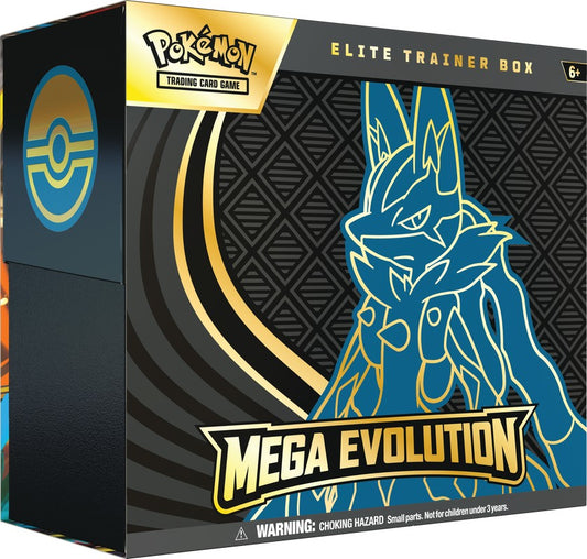 ME01: Mega Evolutions Base Set - Elite Trainer Box (Presale 09/26/2025) DELAYED