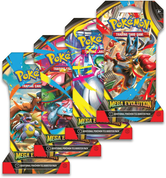 ME01: Mega Evolutions Base Set - Sleeved Booster Pack