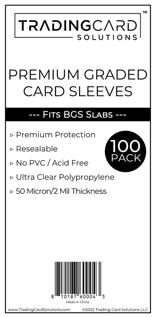 Graded Card Slab Sleeves (BGS)