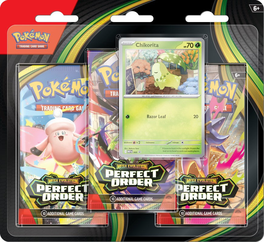 ME03: Perfect Order - 3-Pack Blister – tradingcardsolutions