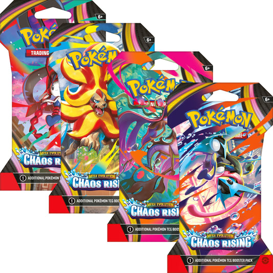 ME04: Chaos Rising - Sleeved Booster Pack (PRESALE: RELEASE DATE 05/22/26)