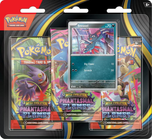 ME02: Phantasmal Flames - 3-Pack Blister (PREORDER)
