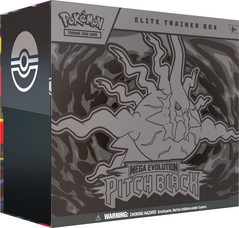 ME05: Pitch Black - Elite Trainer Box (ETB) (PREORDER: RELEASE DATE 07/17/2026)