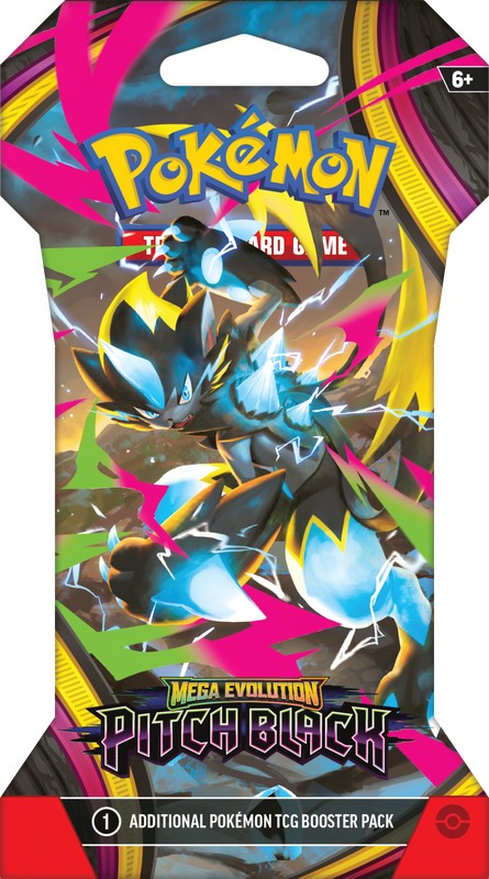 ME05: Pitch Black - Sleeved Booster Pack (PREORDER: RELEASE DATE 07/17/2026)