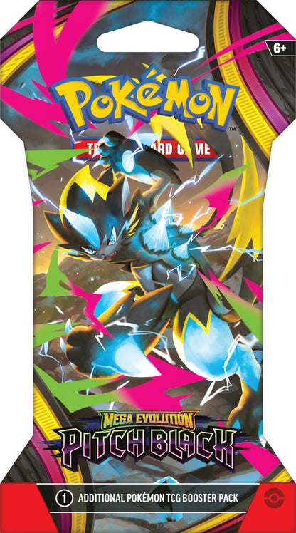 ME05: Pitch Black - Sleeved Booster Pack (PREORDER: RELEASE DATE 07/17/2026)