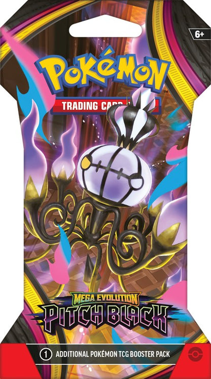 ME05: Pitch Black - Sleeved Booster Pack (PREORDER: RELEASE DATE 07/17/2026)