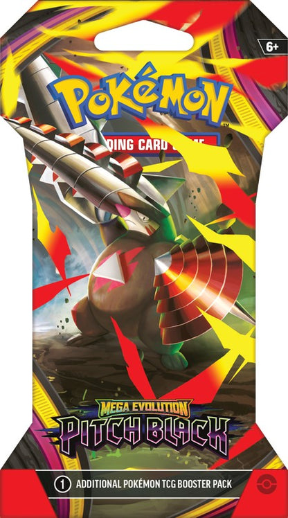 ME05: Pitch Black - Sleeved Booster Pack (PREORDER: RELEASE DATE 07/17/2026)
