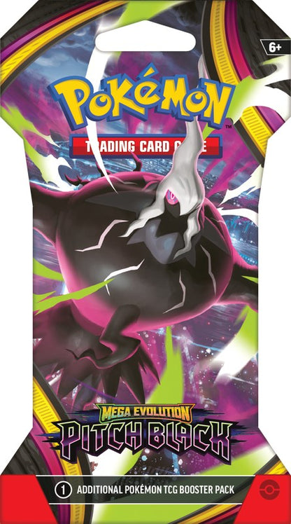 ME05: Pitch Black - Sleeved Booster Pack (PREORDER: RELEASE DATE 07/17/2026)