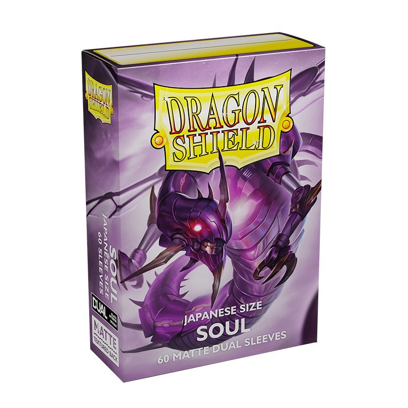 Dragon Shield Sleeves: Japanese Matte Dual 60CT Box